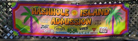 CGO’s Hash Hole Island: Got the clouds goin’ up on a Tuesday!.